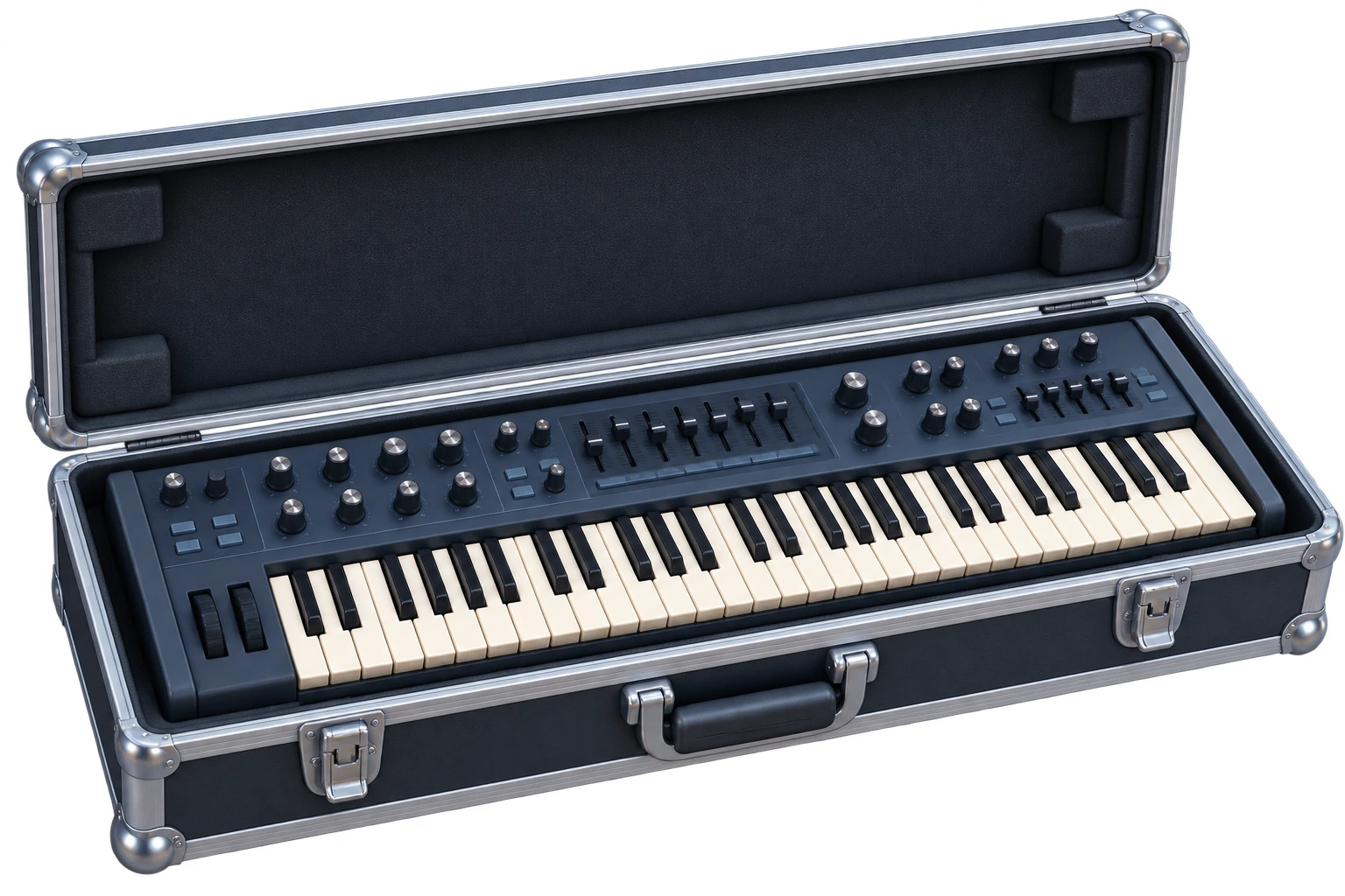 Keyboard in a case